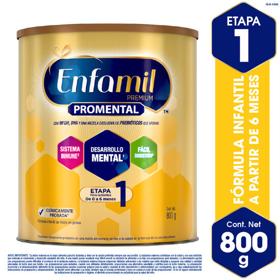 Fórmula Infantil Enfamil Premium Promental Etapa 1, 800g